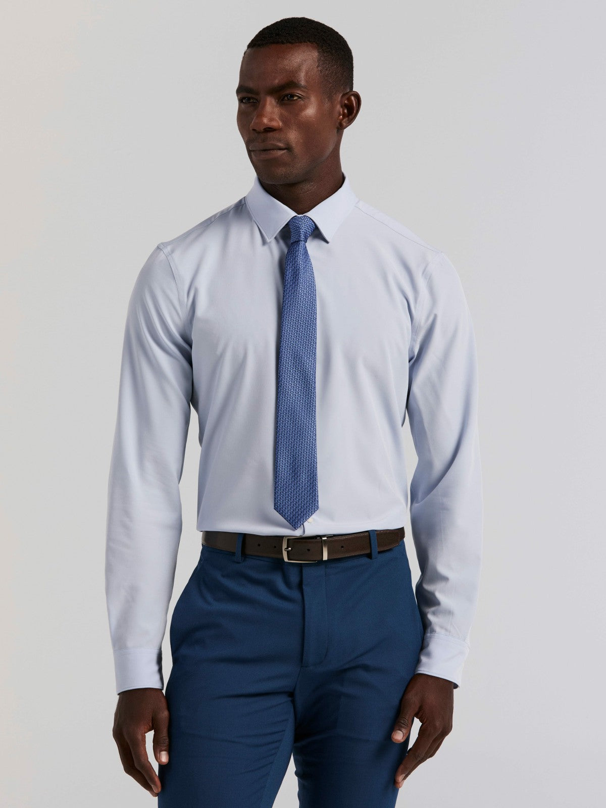 Slim Fit Total Stretch Dress Shirt -  Perry Ellis on sale