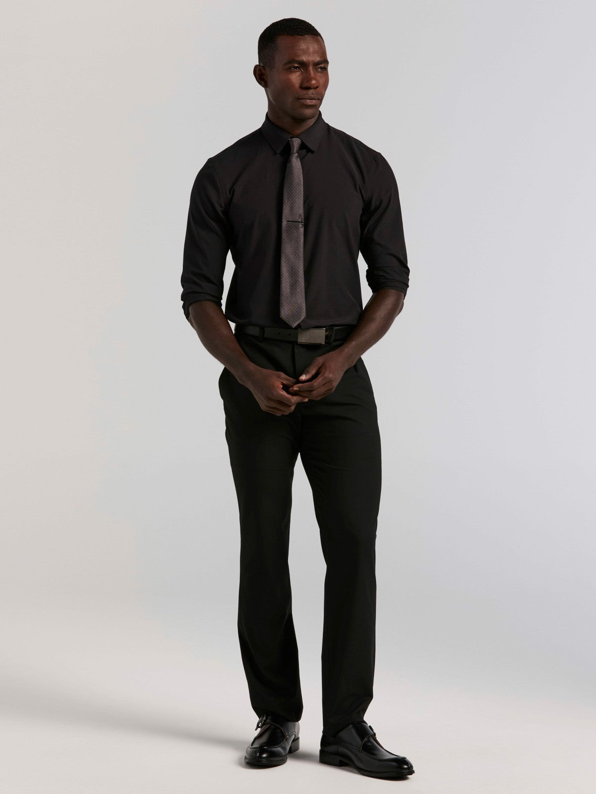 Slim Fit Total Stretch Dress Shirt -  Perry Ellis on sale