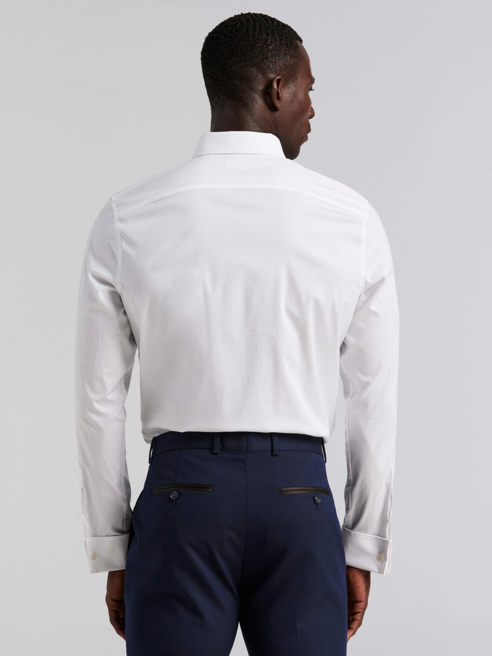 Slim Fit Tuxedo Dress Shirt -  Perry Ellis near me