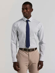 Plaid Slim Fit Poplin Shirt -  Perry Ellis sale