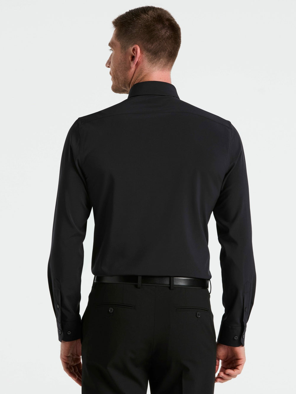 Performance Tech Solid Dress Shirt -  Perry Ellis for sale