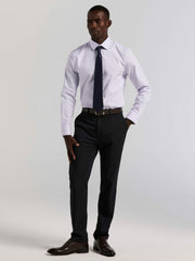 Cotton Mini Plaid Slim Fit Dress Shirt -  Perry Ellis for sale