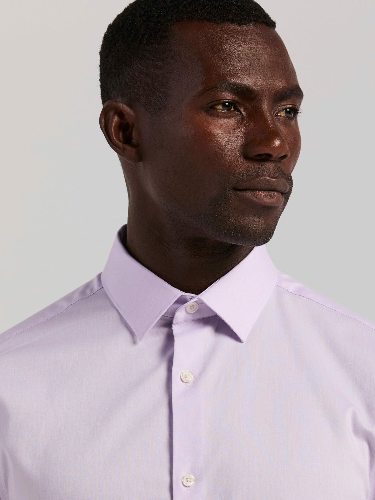 Cotton Slim Fit Royal Oxford Dress Shirt -  Perry Ellis on sale