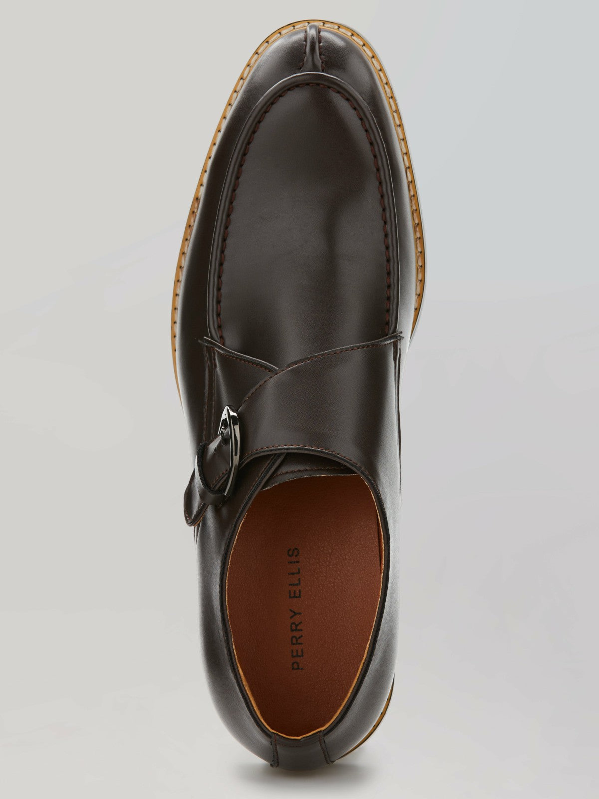 Single Monk Strap Dress Shoe -  Perry Ellis near me