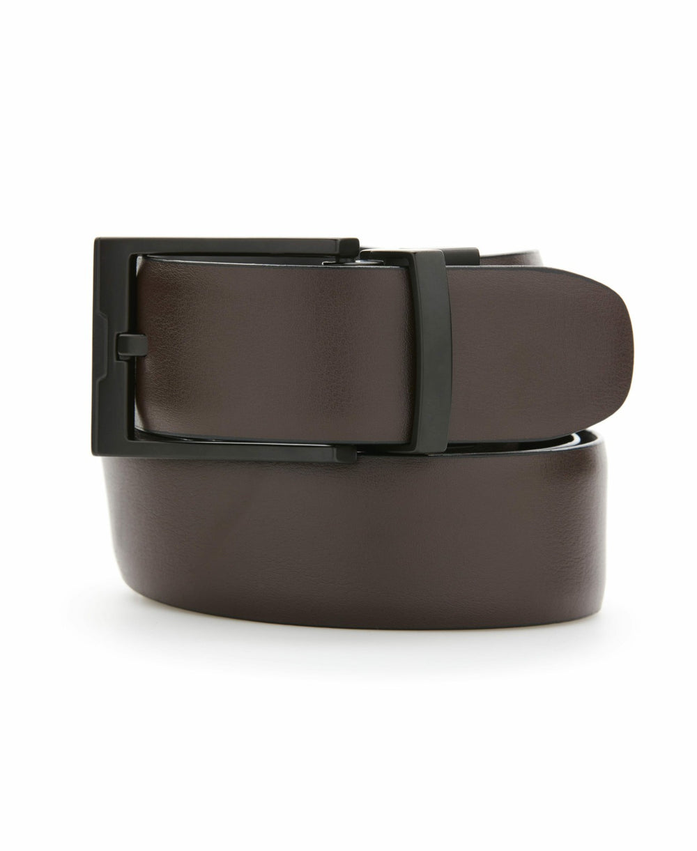 Cap Reversible Leather Belt -  Perry Ellis on sale