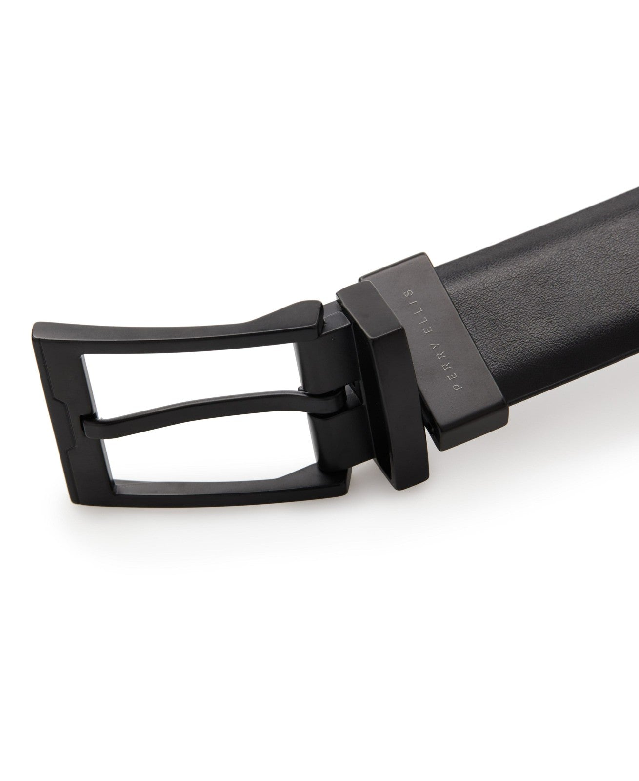 Cap Reversible Leather Belt -  Perry Ellis on sale