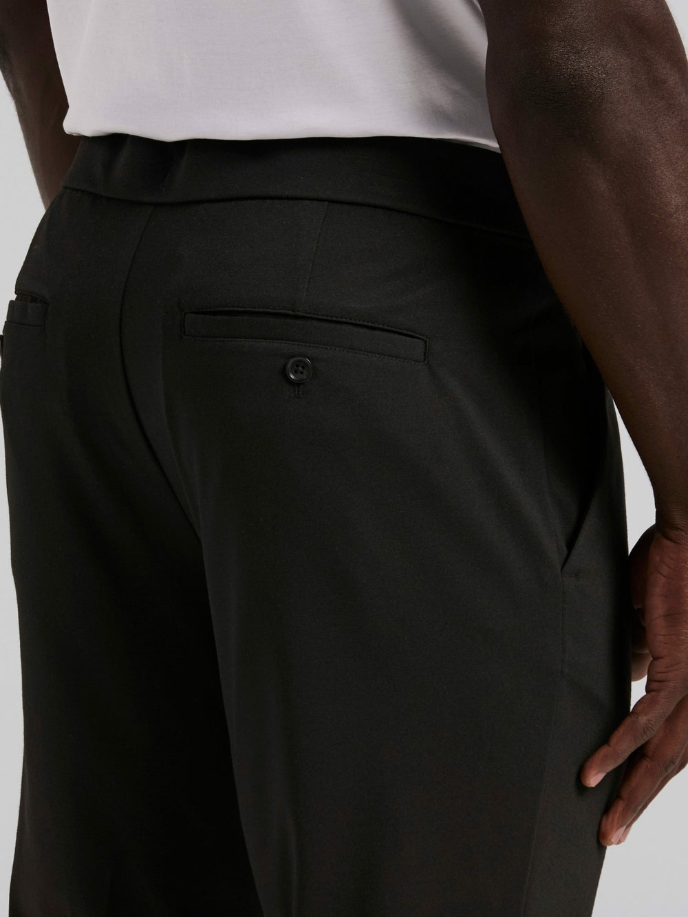 Slim Tapered Pintuck Pull-on Pants -  Perry Ellis on sale