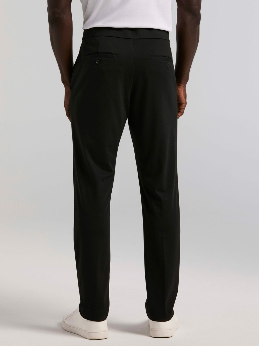 Slim Tapered Pintuck Pull-on Pants -  Perry Ellis on sale