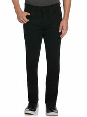 Slim Fit Black Rinse 5-Pocket Denim Jeans -  Perry Ellis discount
