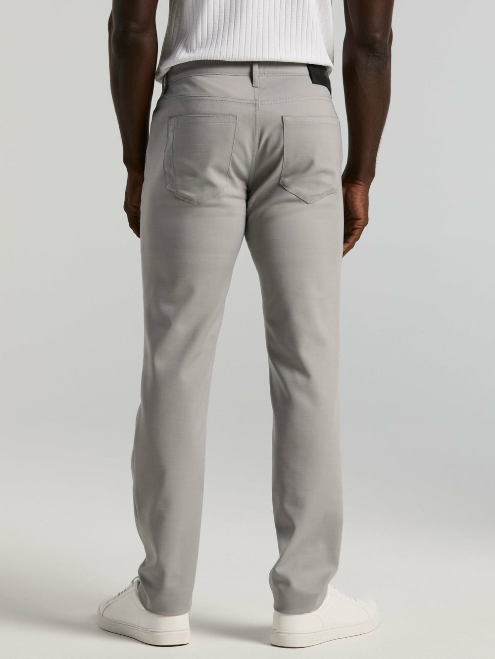 Slim Fit Double Cloth 5-Pocket Pants -  Perry Ellis near me