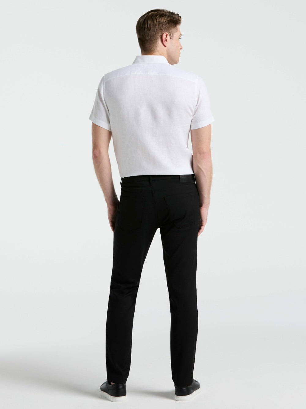 Slim Fit Double Cloth 5-Pocket Pants -  Perry Ellis near me