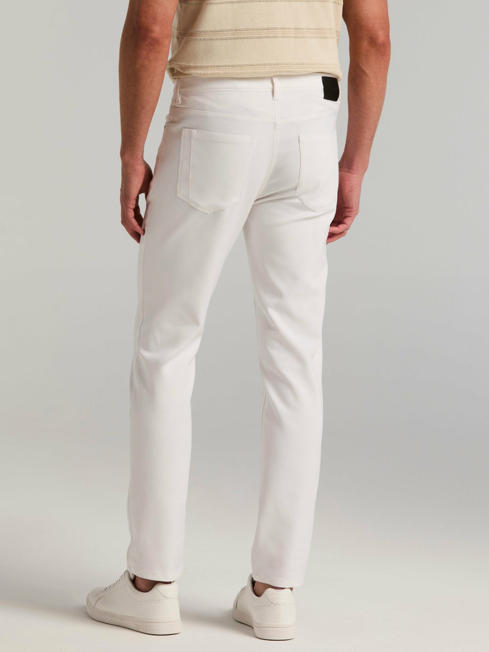 Slim Fit Double Cloth 5-Pocket Pants -  Perry Ellis near me