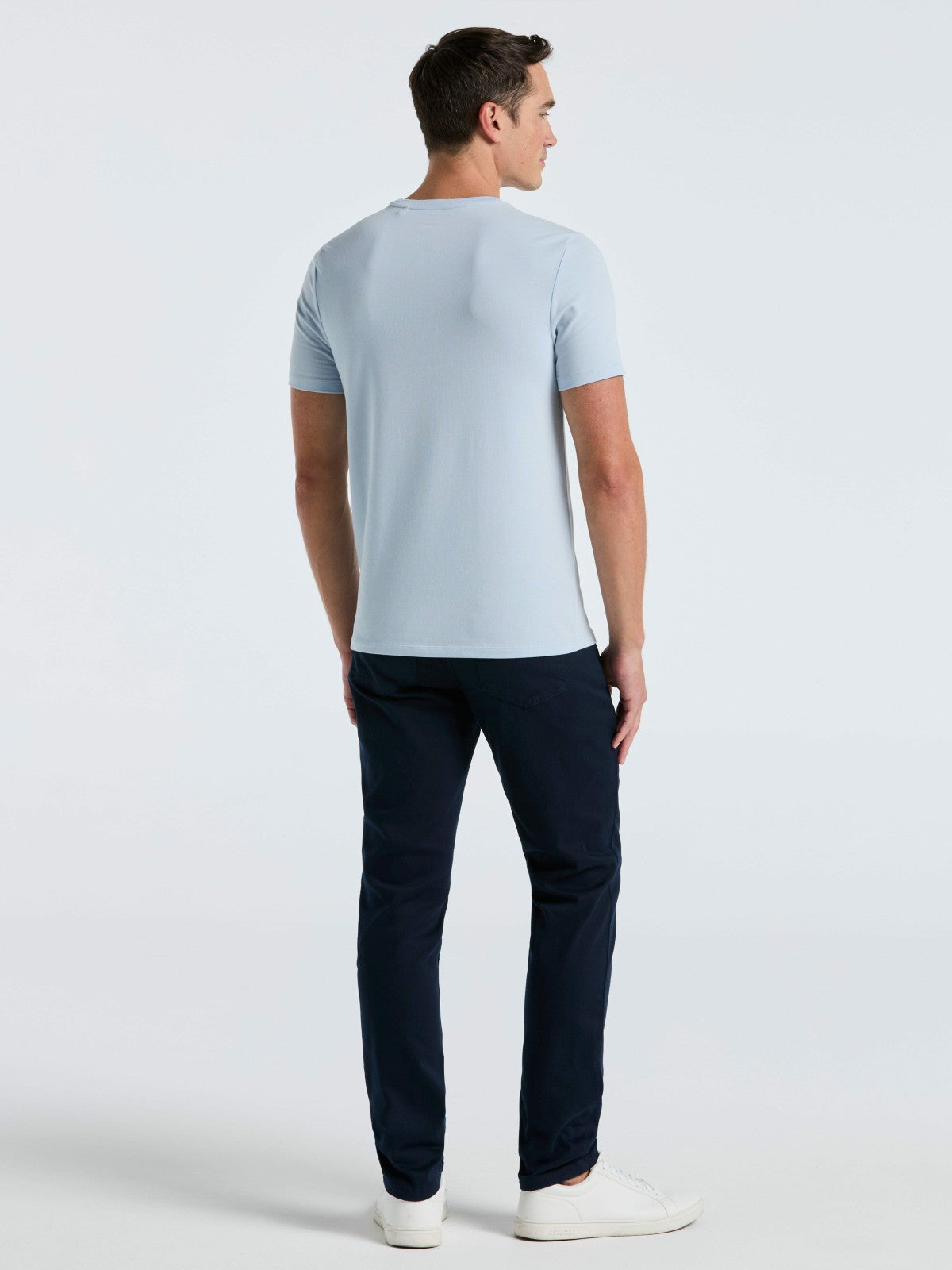 Slim Fit TENCEL™ 5 Pocket Pant -  Perry Ellis sale