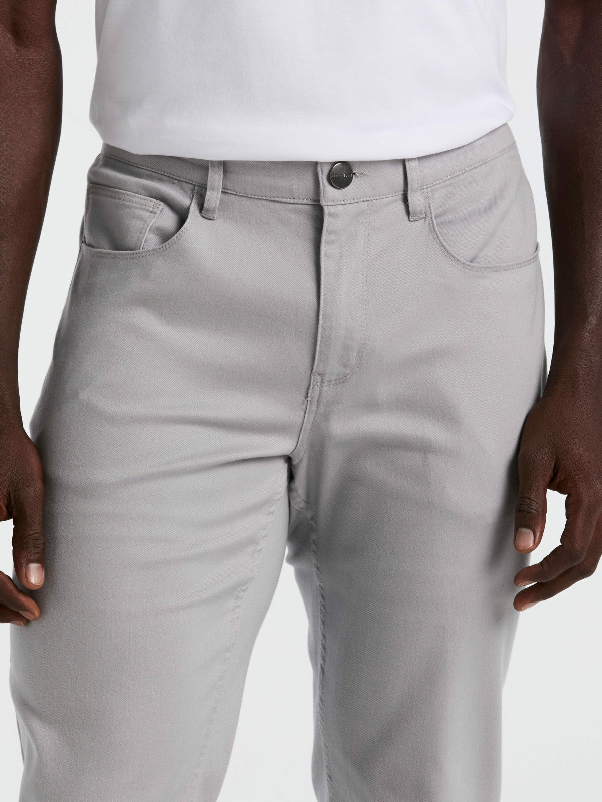 Slim Fit TENCEL™ 5 Pocket Pant -  Perry Ellis sale