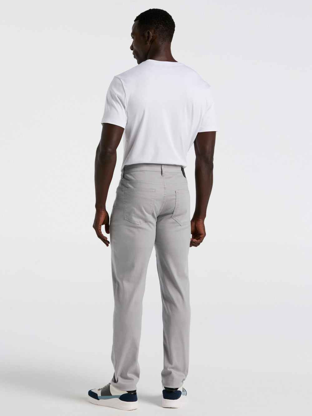 Slim Fit TENCEL™ 5 Pocket Pant -  Perry Ellis sale