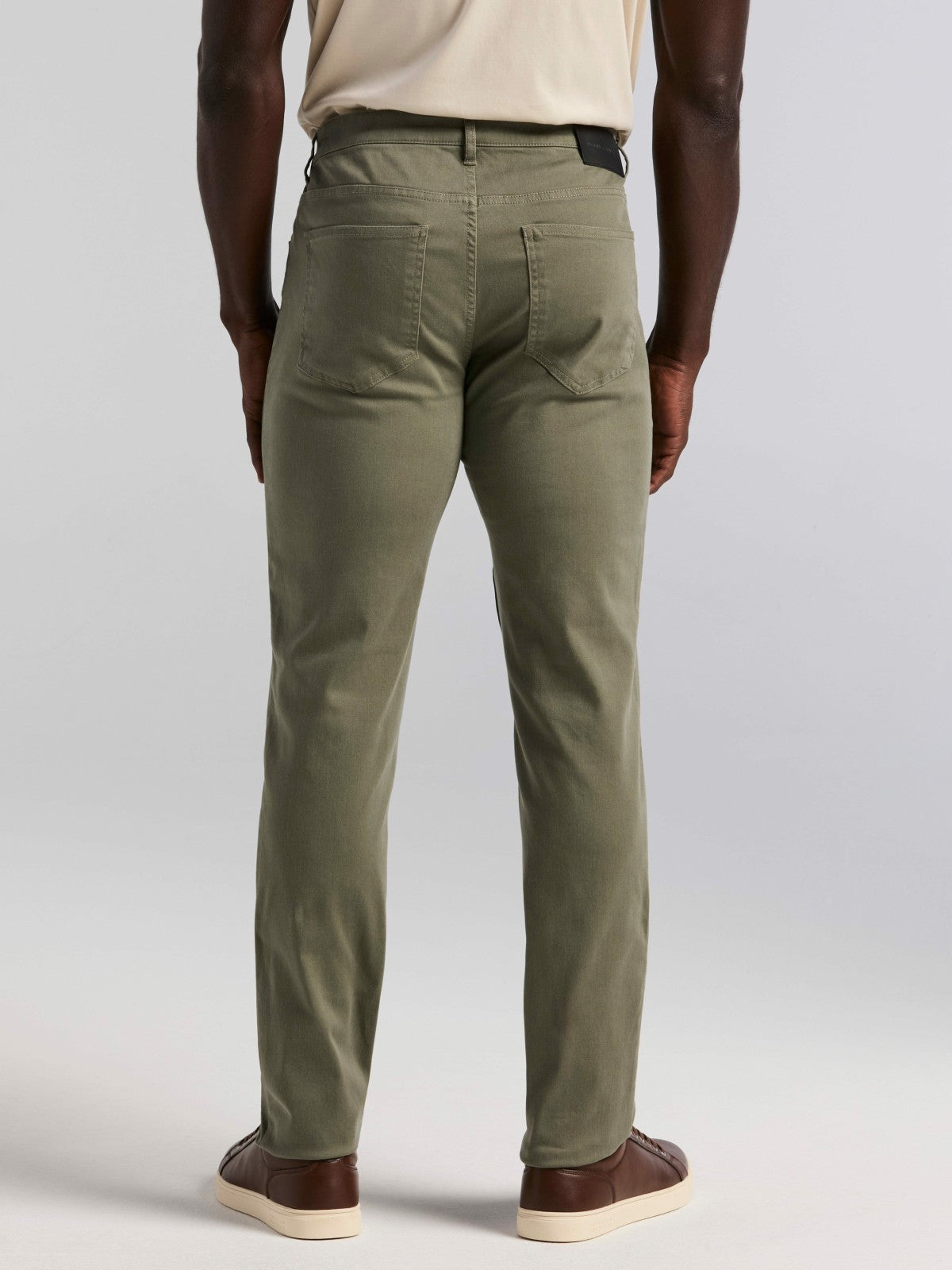 Slim Fit TENCEL™ 5 Pocket Pant -  Perry Ellis sale
