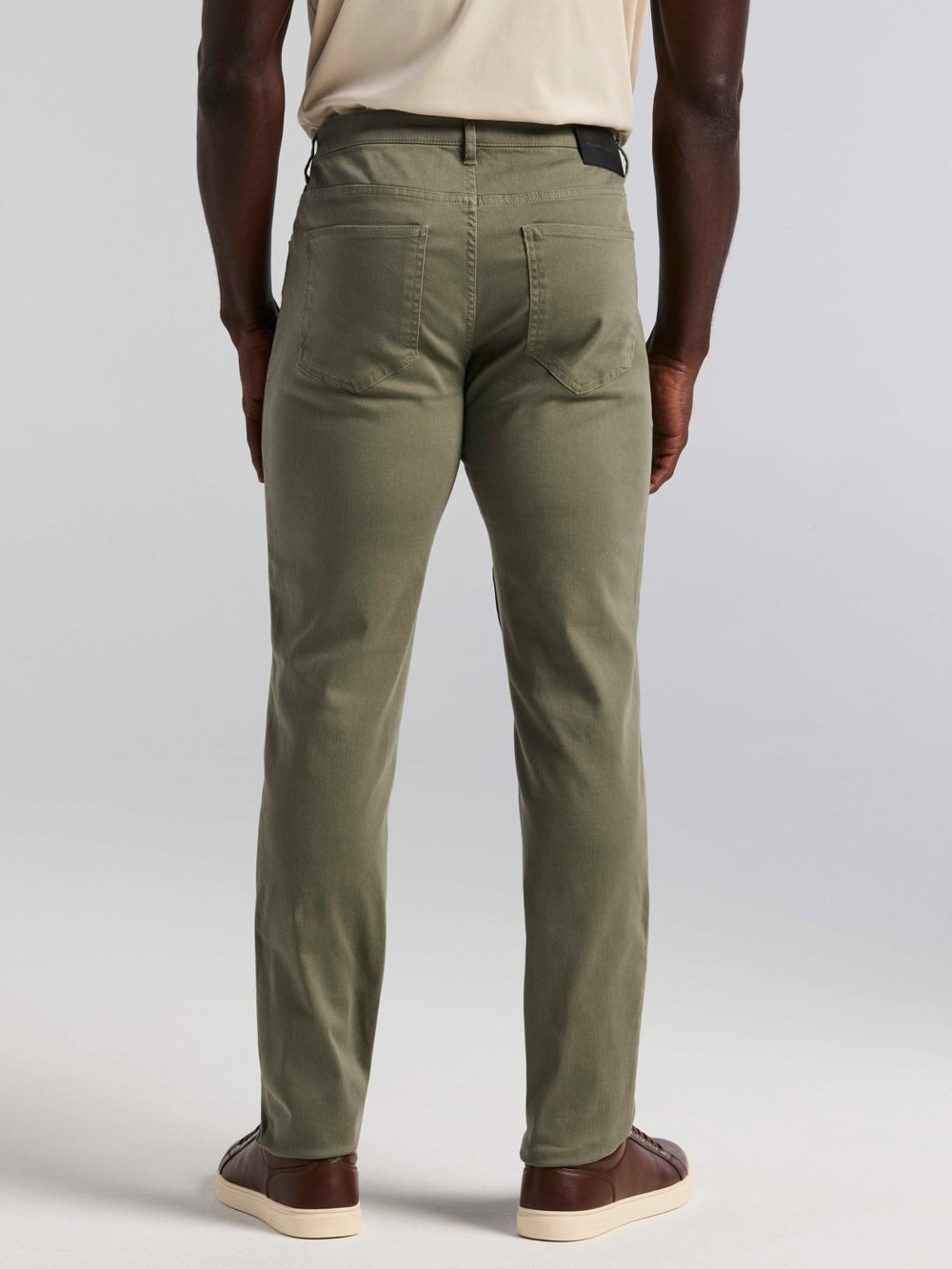 Slim Fit TENCEL™ 5 Pocket Pant -  Perry Ellis sale