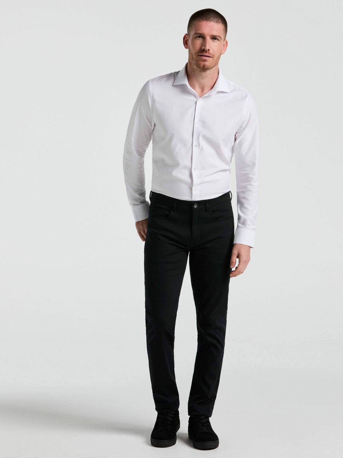 Slim Fit TENCEL™ 5 Pocket Pant -  Perry Ellis sale