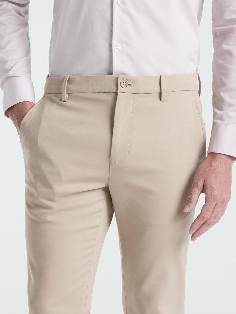 Slim Fit Double Cloth Chino Pant -  Perry Ellis for sale