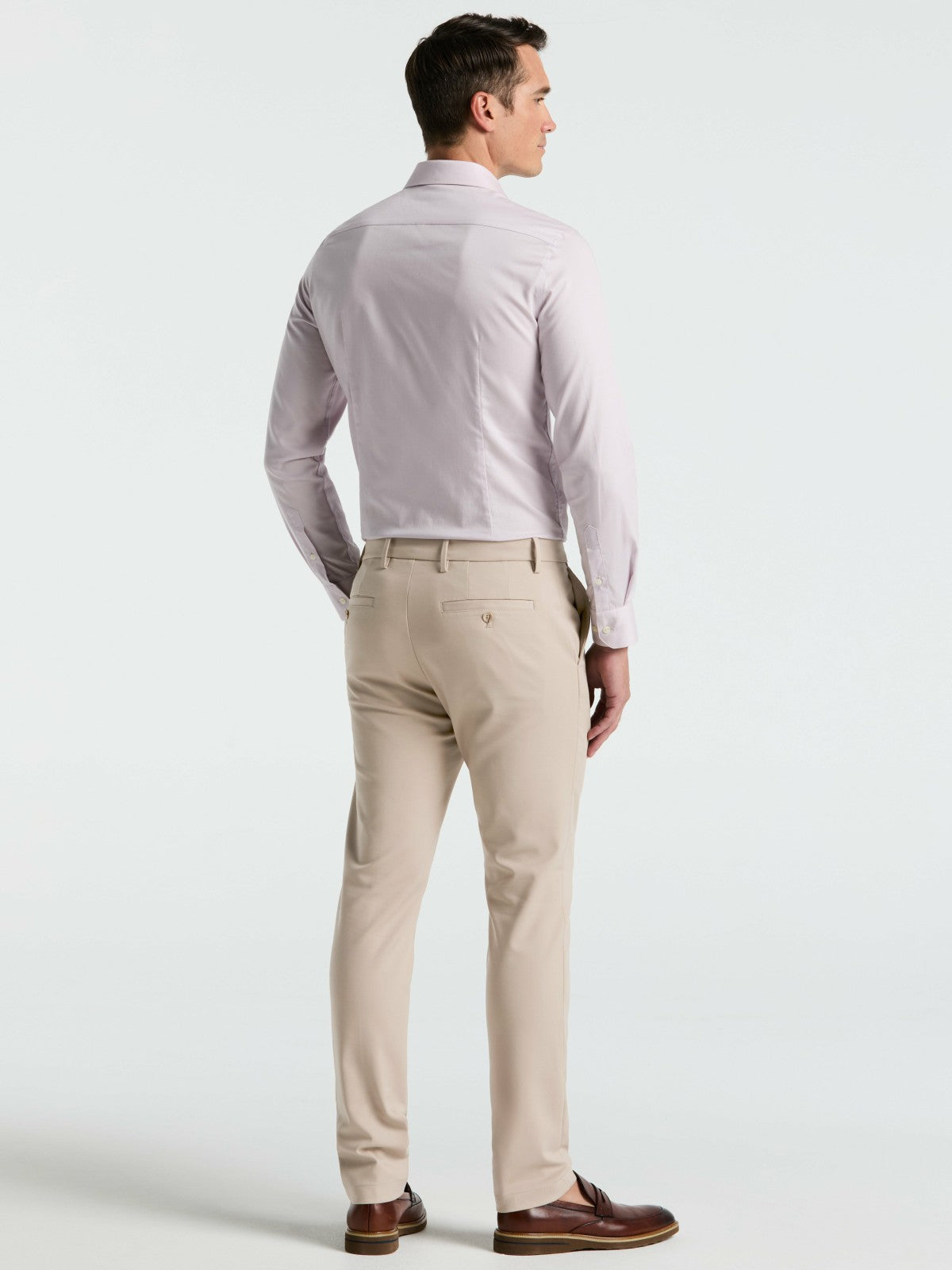 Slim Fit Double Cloth Chino Pant -  Perry Ellis for sale