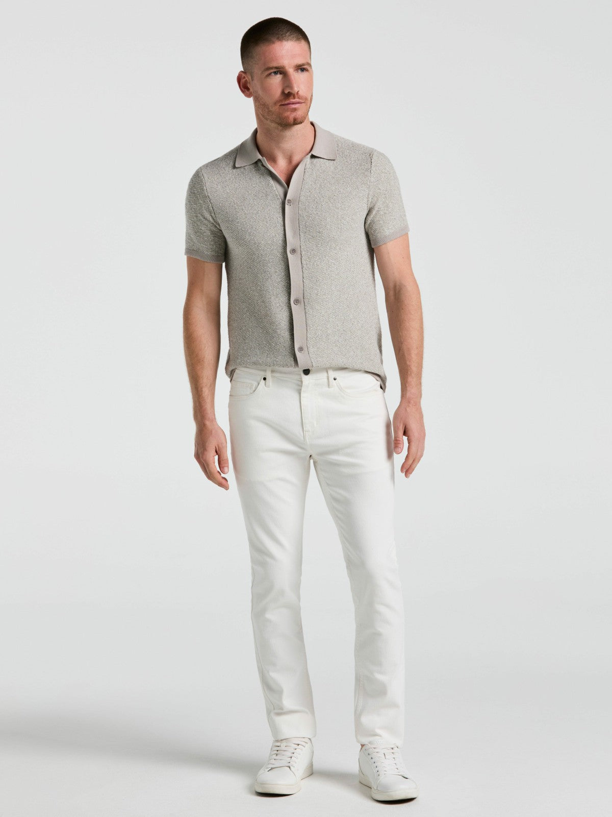 Slim Fit 5 Pocket Denim Pant -  Perry Ellis on sale