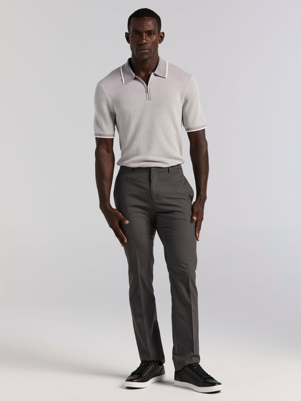 Slim Fit Tech Portfolio Dress Pant -  Perry Ellis discount