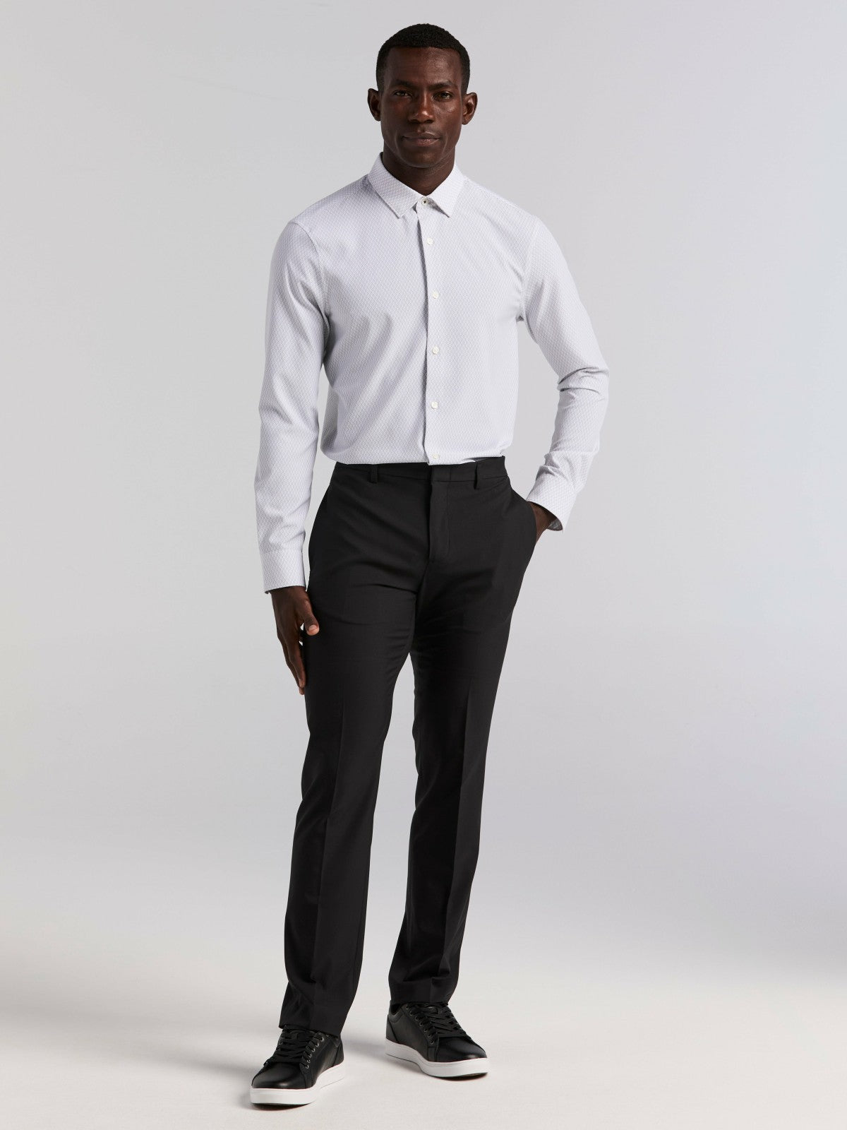 Slim Fit Tech Portfolio Dress Pant -  Perry Ellis discount