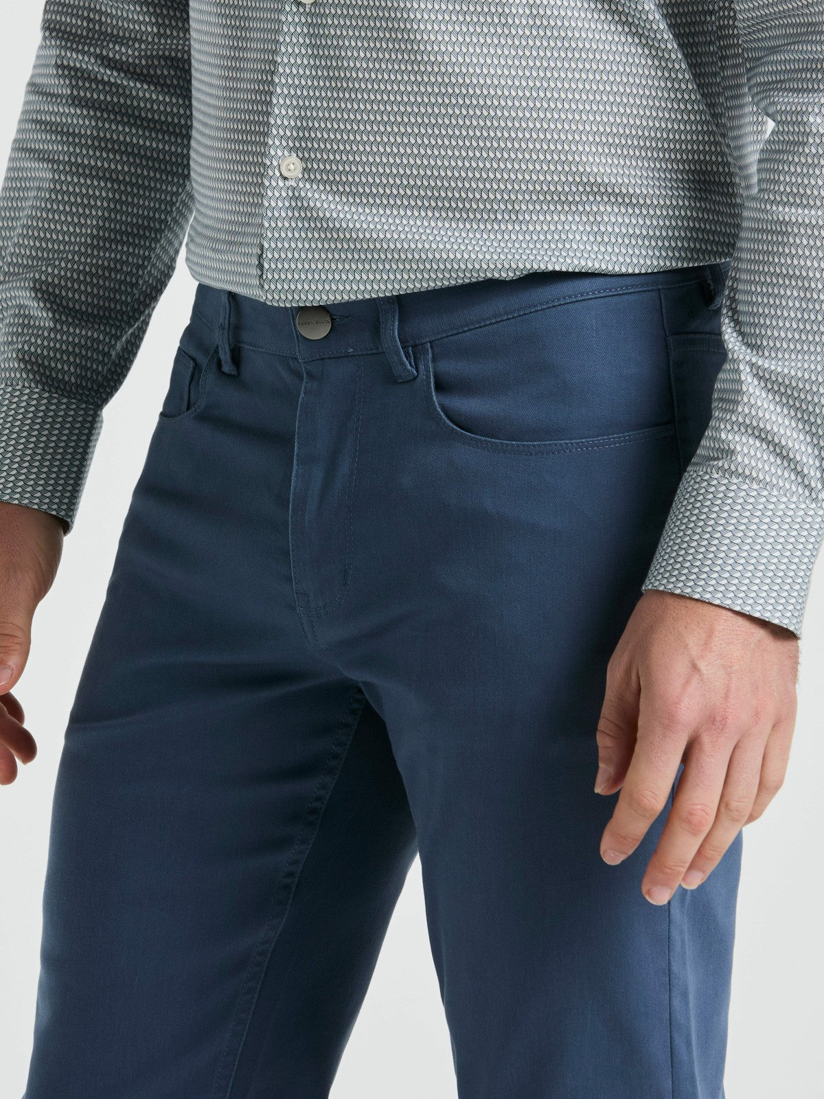 Slim Fit TENCEL™ 5 Pocket Pant -  Perry Ellis sale