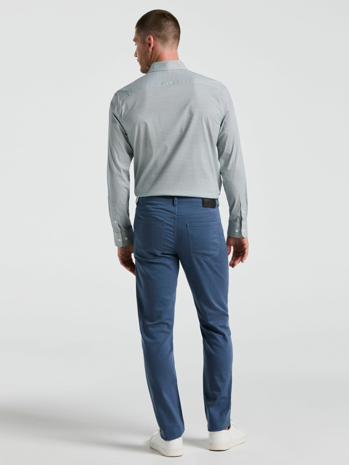 Slim Fit TENCEL™ 5 Pocket Pant -  Perry Ellis sale