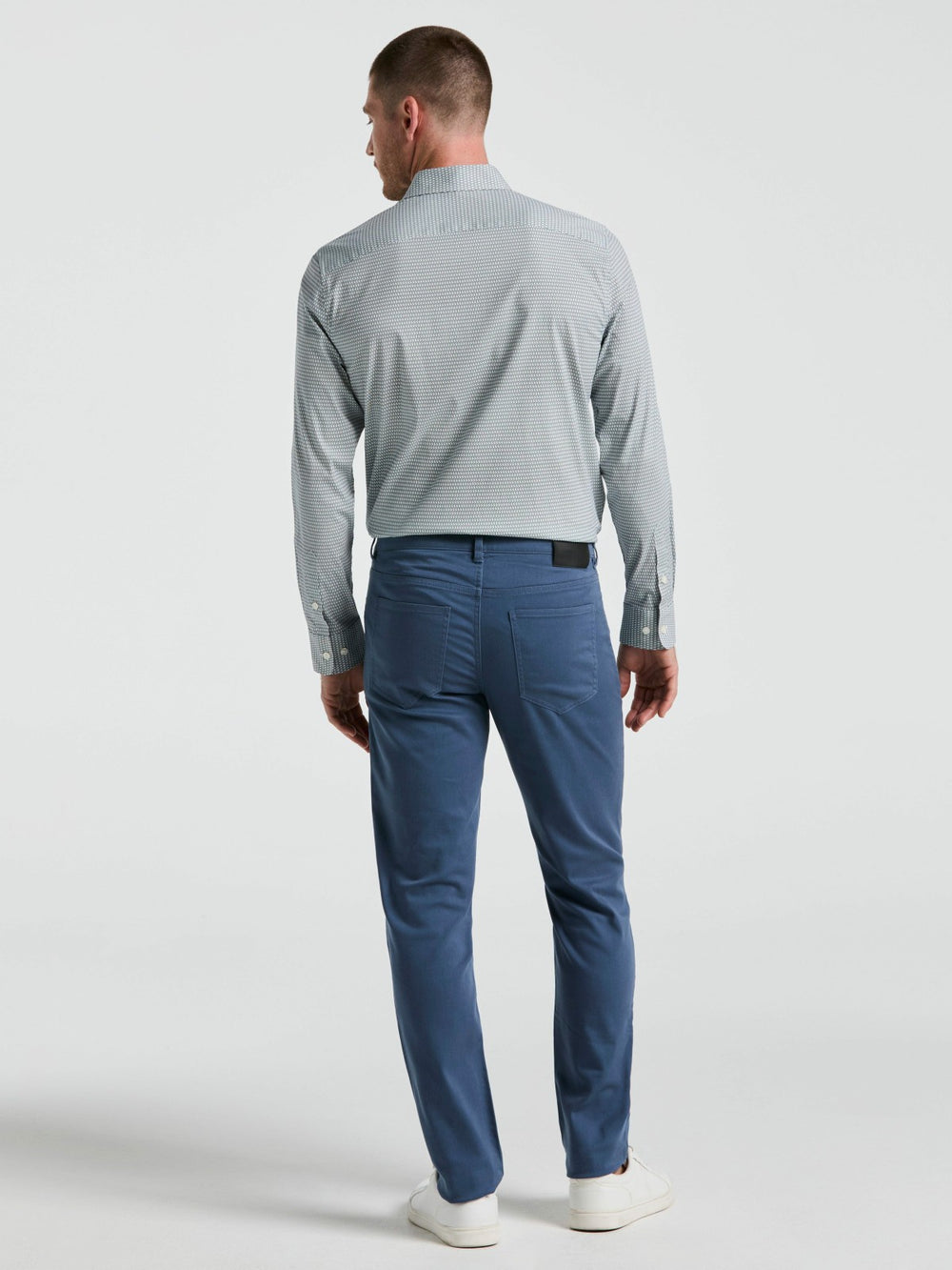 Slim Fit TENCEL™ 5 Pocket Pant -  Perry Ellis sale