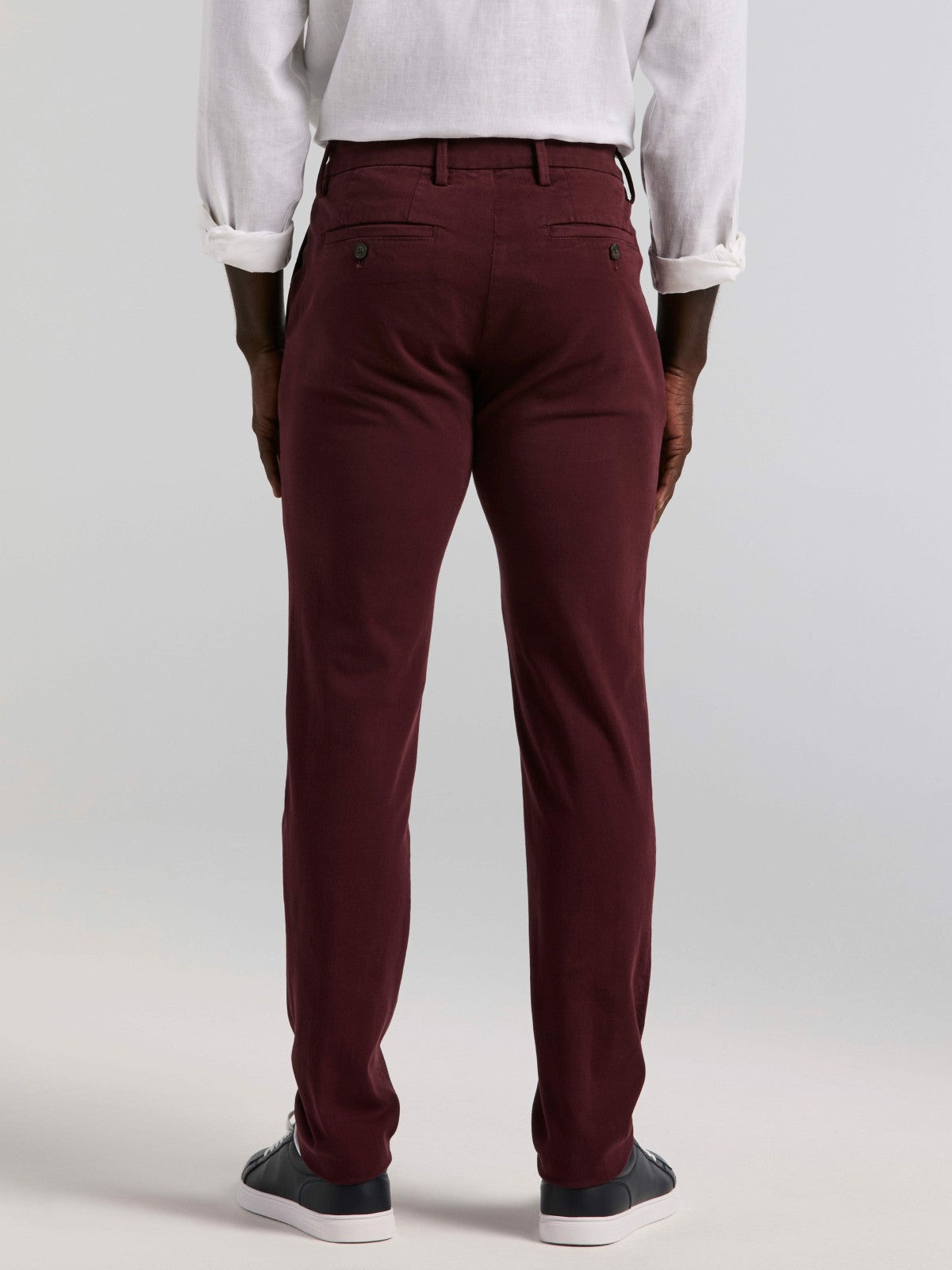 Slim Fit Dyed Solid Twill Chino Pant -  Perry Ellis online