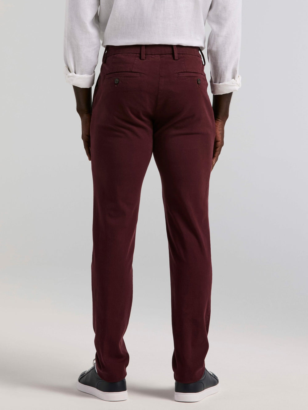 Slim Fit Dyed Solid Twill Chino Pant -  Perry Ellis online