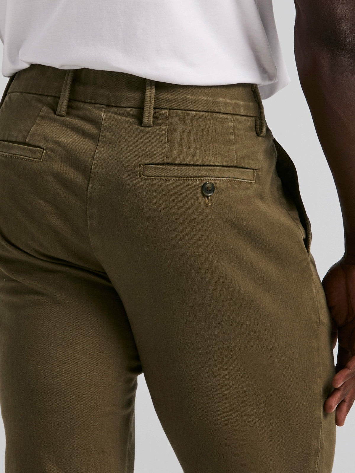 Slim Fit Dyed Solid Twill Chino Pant -  Perry Ellis online