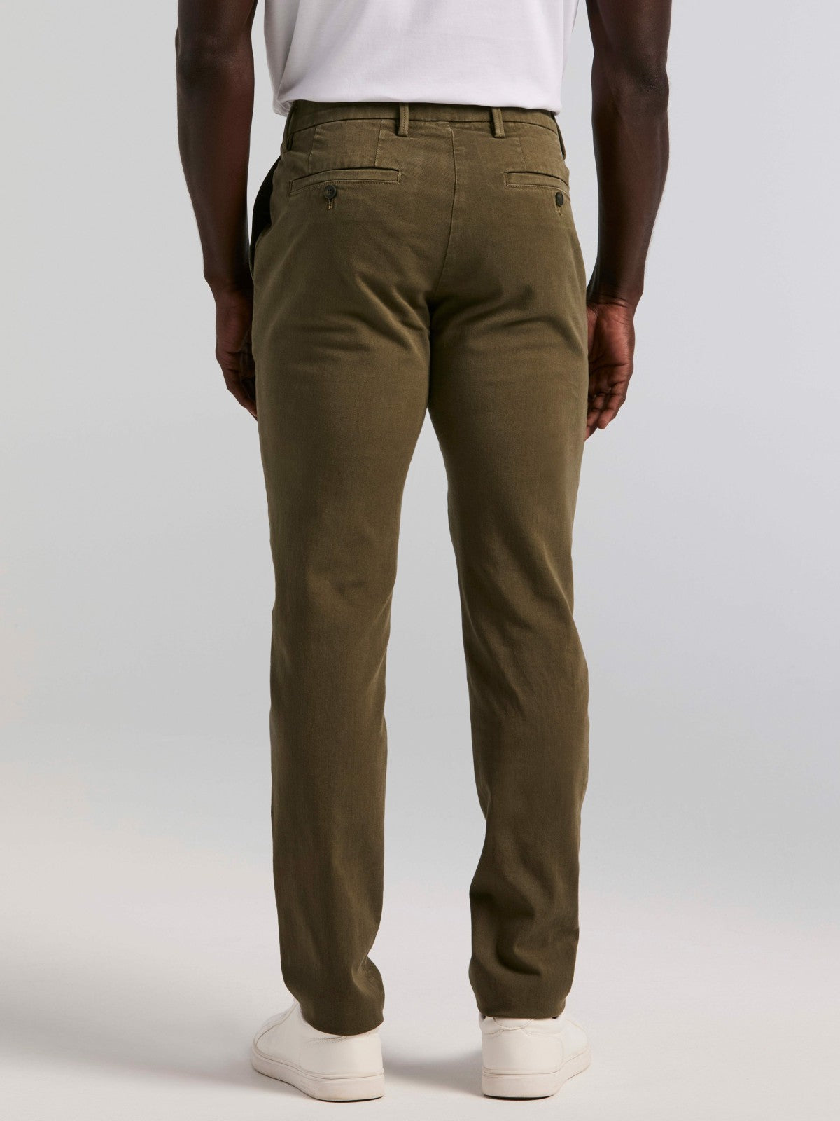 Slim Fit Dyed Solid Twill Chino Pant -  Perry Ellis online