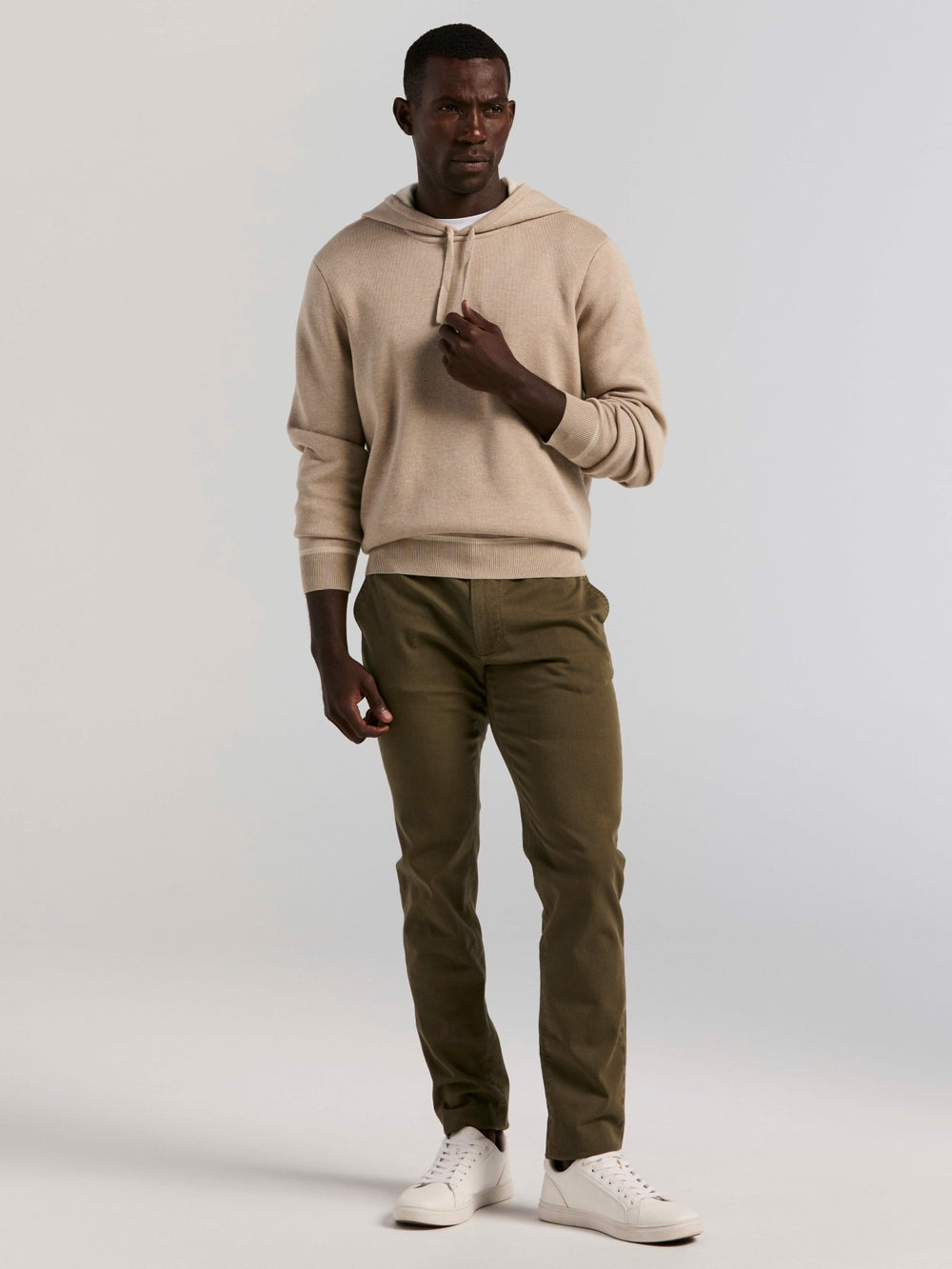 Slim Fit Dyed Solid Twill Chino Pant -  Perry Ellis online