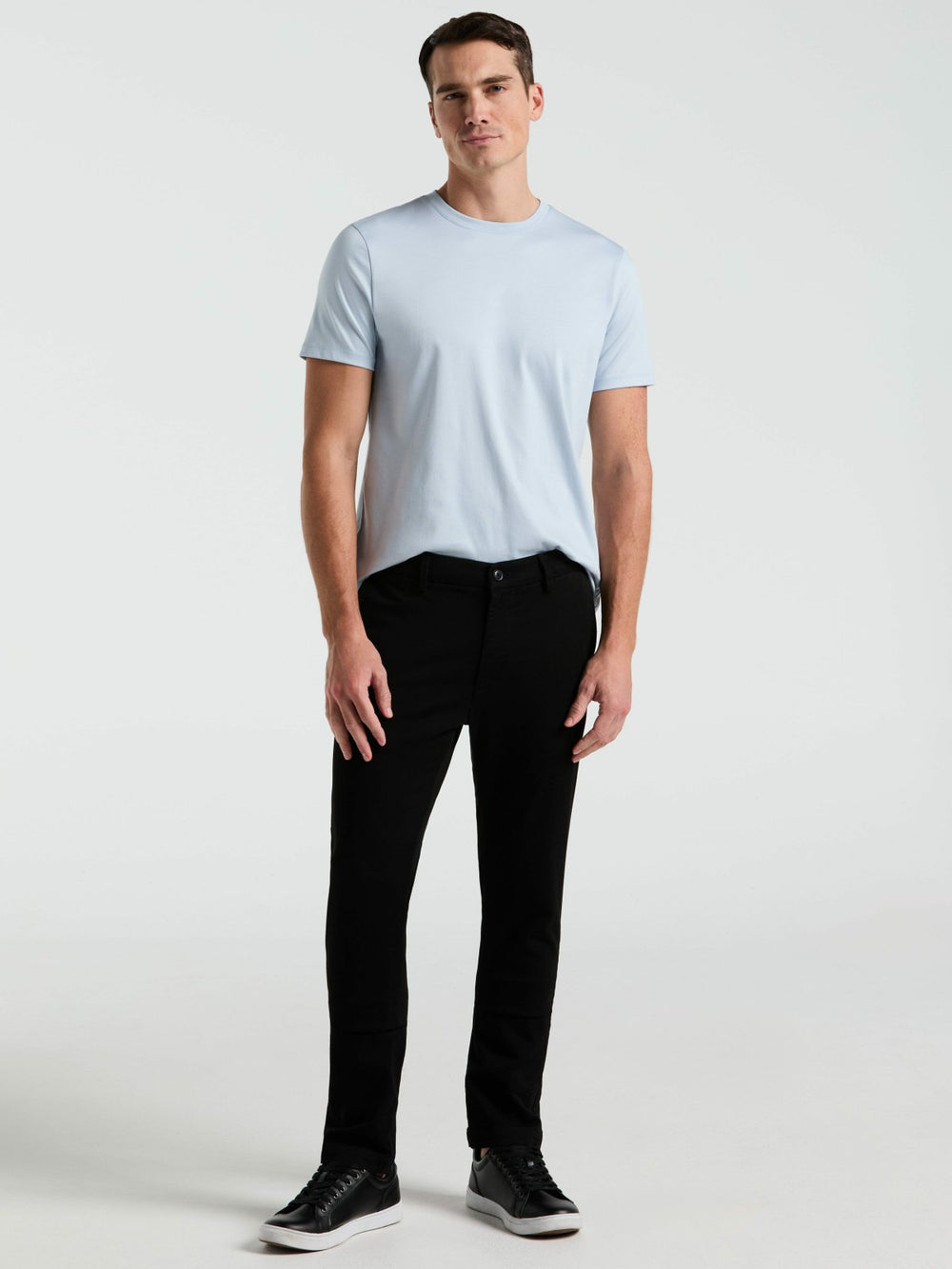 Slim Fit Dyed Solid Twill Chino Pant -  Perry Ellis online