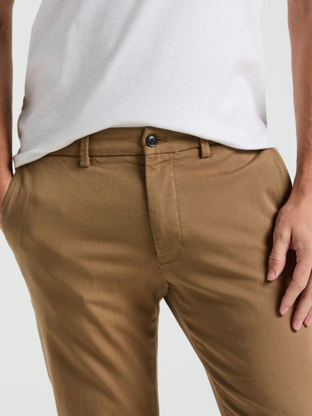Slim Fit Dyed Solid Twill Chino Pant -  Perry Ellis online