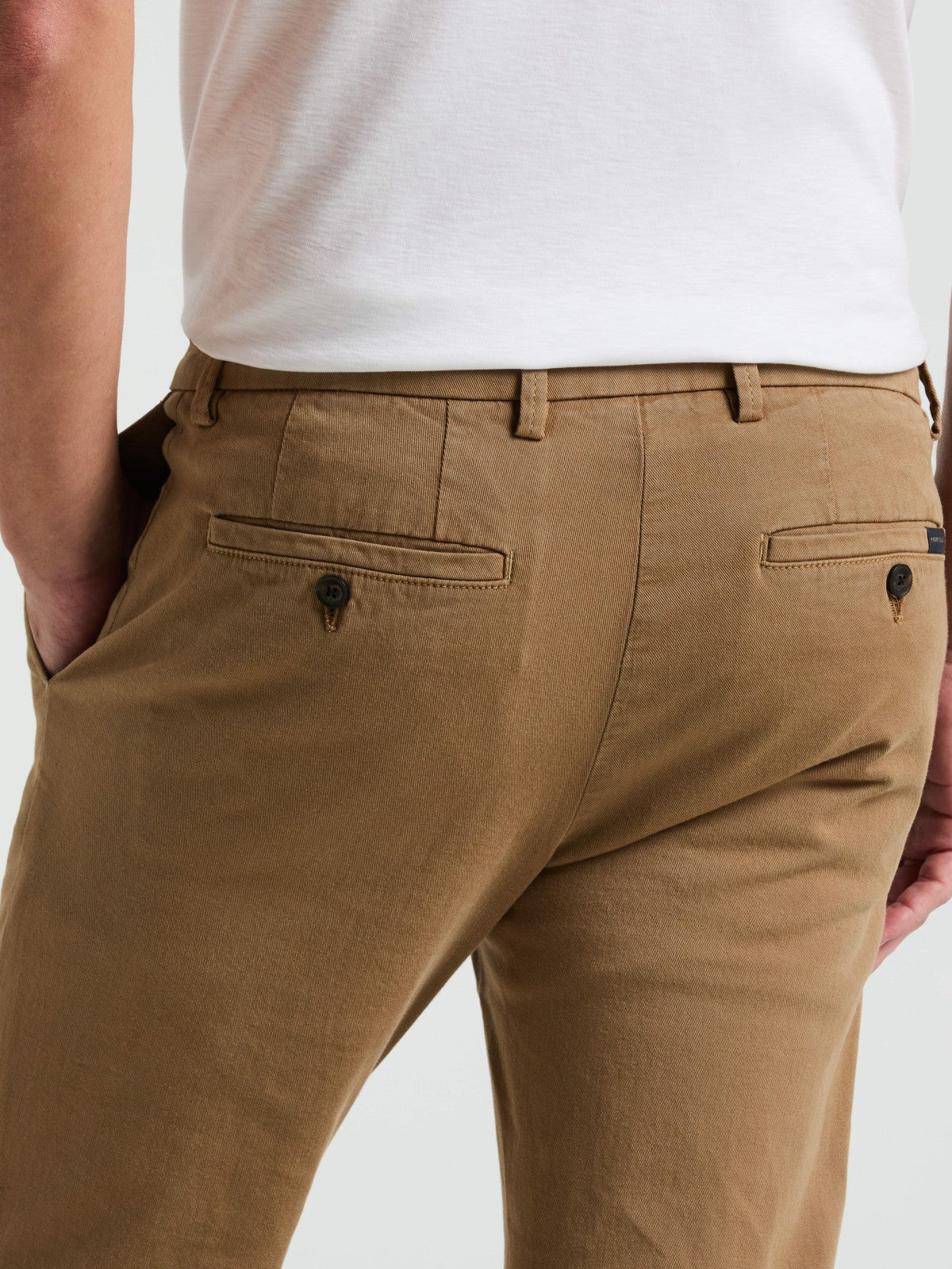 Slim Fit Dyed Solid Twill Chino Pant -  Perry Ellis online