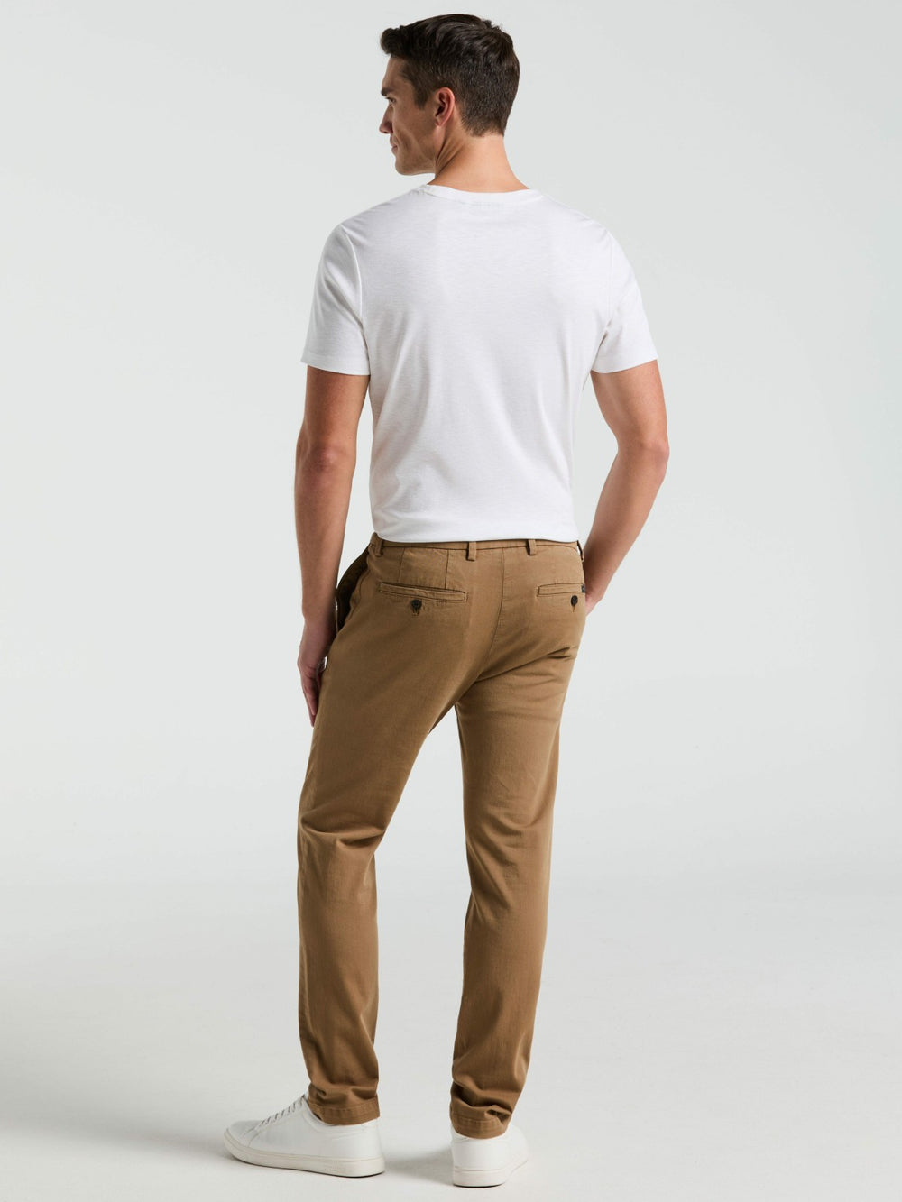 Slim Fit Dyed Solid Twill Chino Pant -  Perry Ellis online