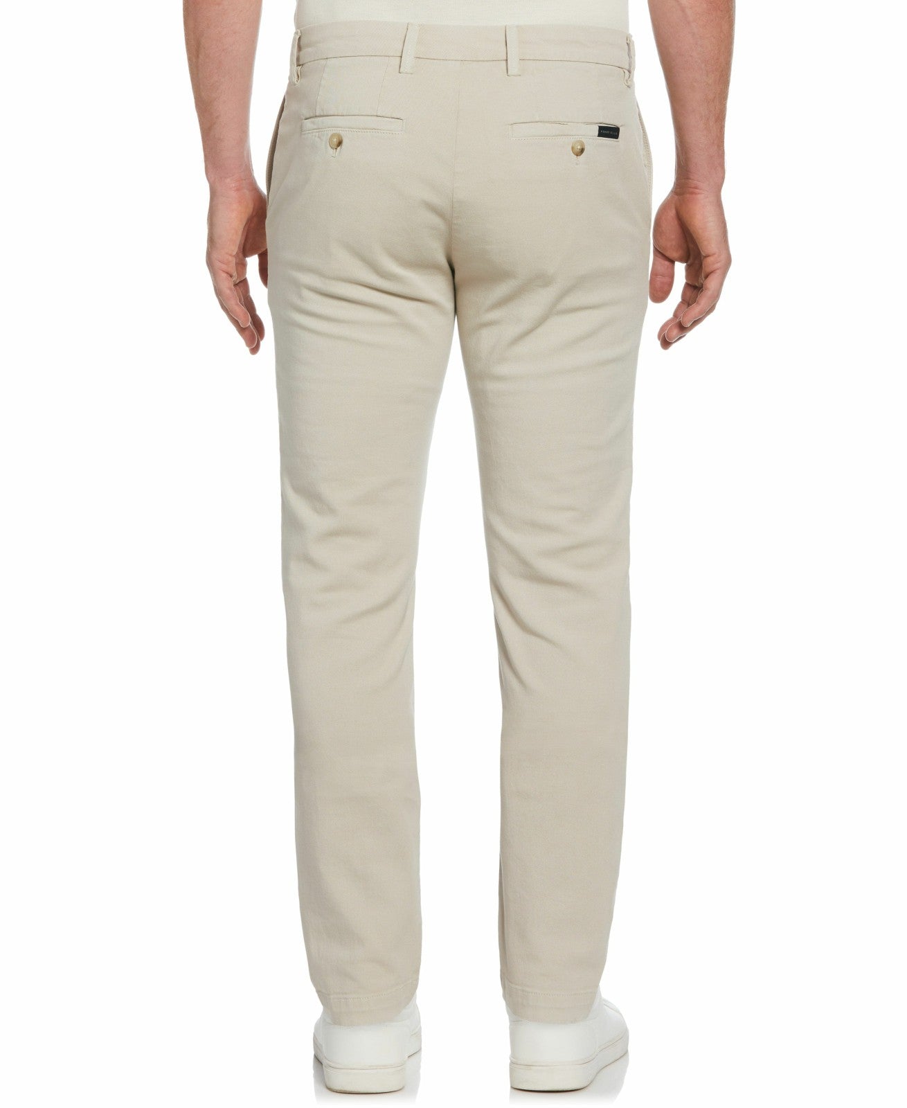 Slim Fit Dyed Solid Twill Chino Pant -  Perry Ellis online