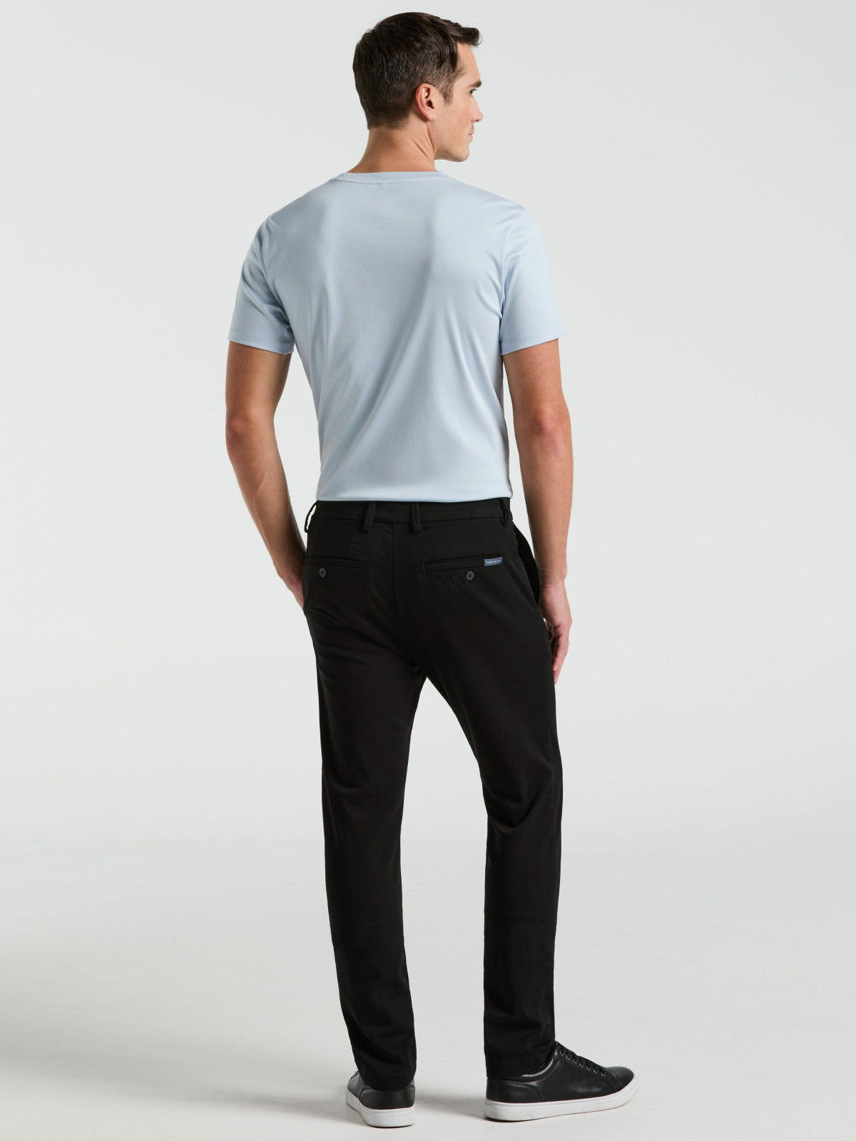 Slim Fit Dyed Solid Twill Chino Pant -  Perry Ellis online