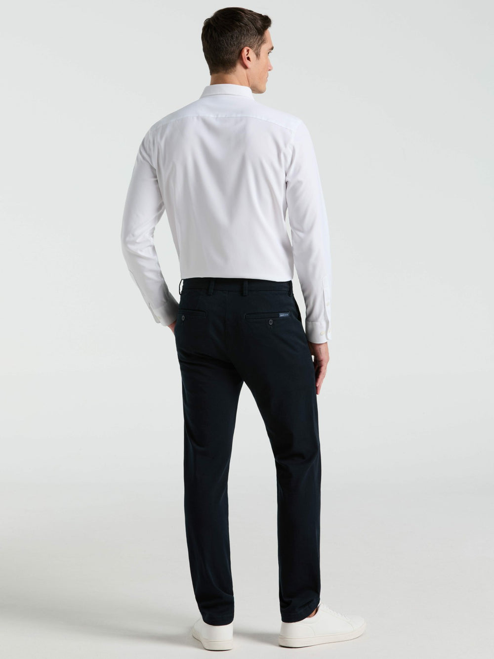 Slim Fit Dyed Solid Twill Chino Pant -  Perry Ellis online