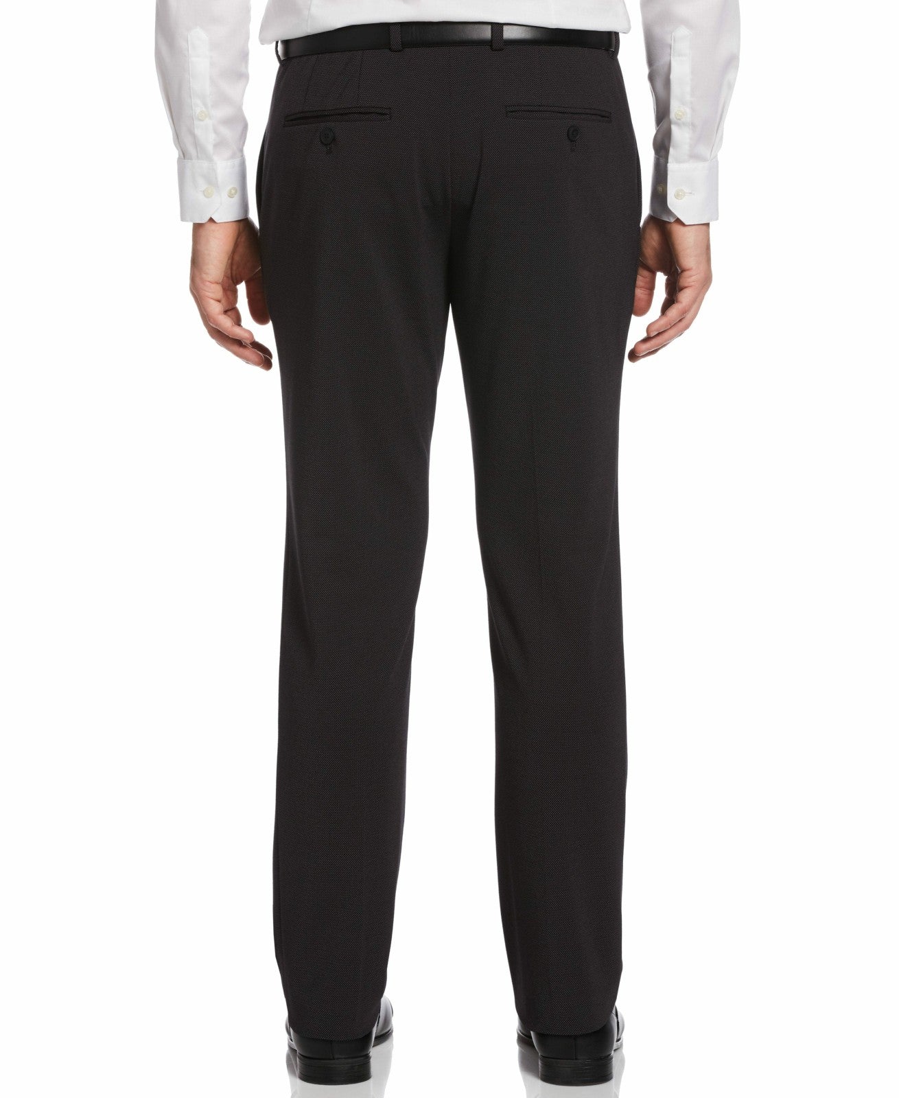Slim Fit Pindot Stretch Knit Suit Pant -  Perry Ellis discount
