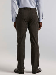 Slim Fit Windowpane Suit Pant -  Perry Ellis US