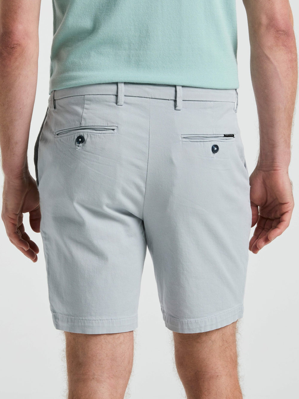 8" Flat Front Garment Dyed Short -  Perry Ellis sale