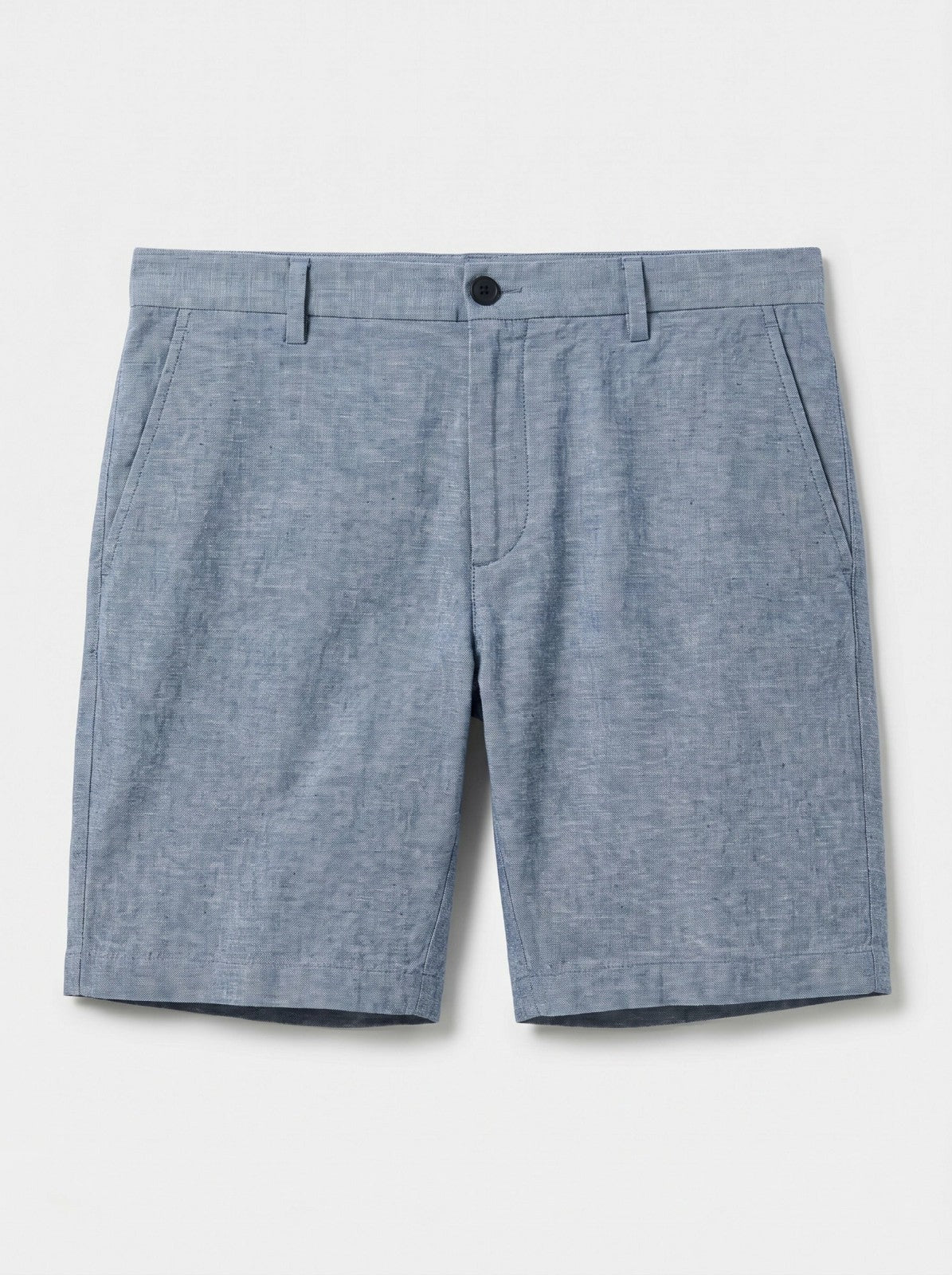8" Flat Front Linen Cotton Short -  Perry Ellis for sale