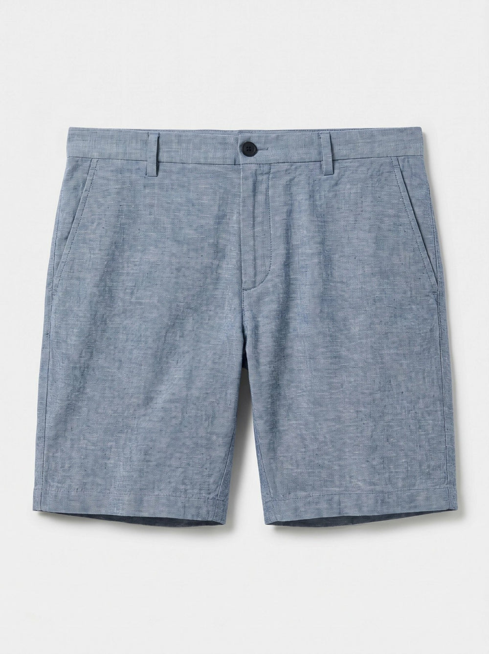 8" Flat Front Linen Cotton Short -  Perry Ellis for sale