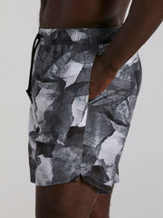 Abstract Wave Print Swim Trunk -  Perry Ellis discount
