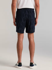 Jacquard Terry Cloth Drawstring Shorts -  Perry Ellis near me