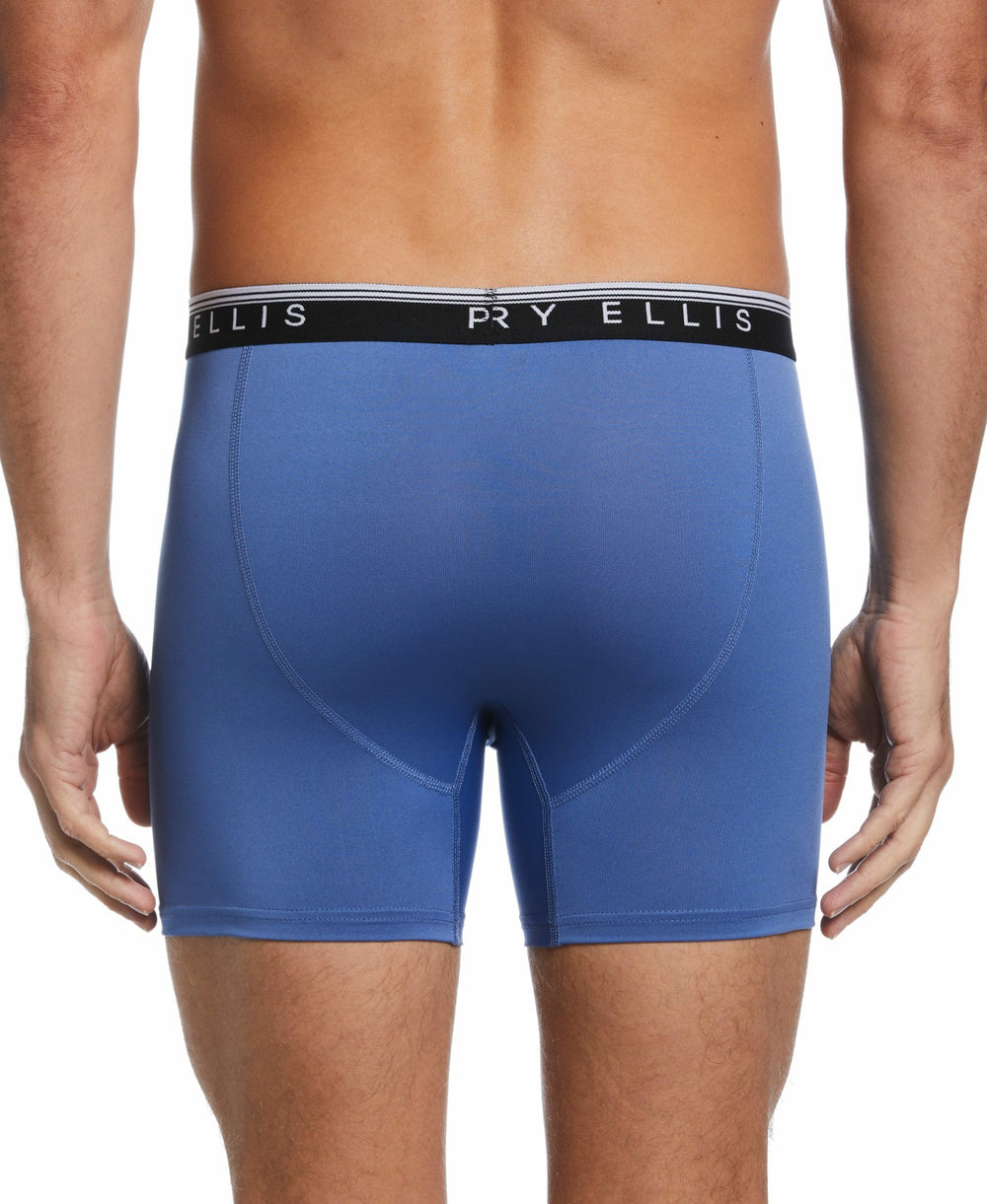 4 Pack Assorted Microfiber Boxer Brief -  Perry Ellis online